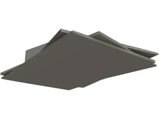 3D Glasses 3D Model preview