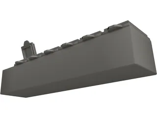 Pill Box 3D Model preview