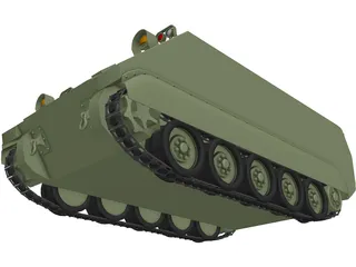 M-113 3D Model preview