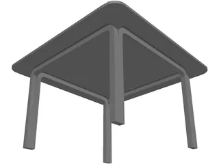 Table Coffee 3D Model preview