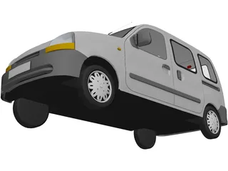 Renault Kangoo Combi 3D Model preview