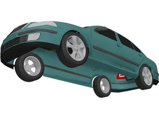 Skoda Octavia (2004) 3D Model preview