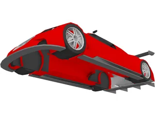 Seat Concept 3D Model preview