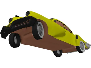 Tucker Sedan (1948) 3D Model preview