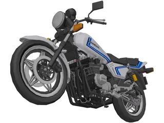 Honda CBR750 3D Model preview
