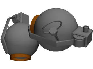 Granades 3D Model preview