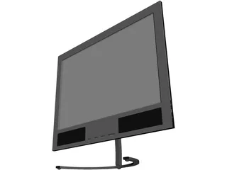 Monitor 3D Model preview