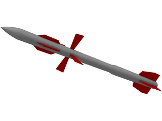Missile AA10 Alamo 3D Model preview
