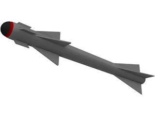Missile AA8 Aphid 3D Model preview