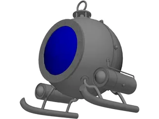 Bathyscaphe 3D Model preview
