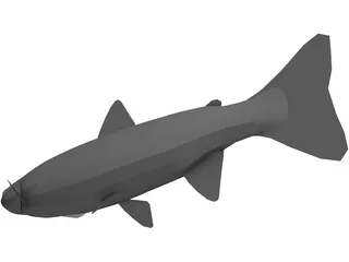 Amemasu 3D Model preview