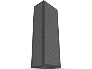 Skyscraper 3D Model preview