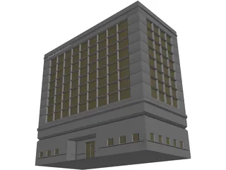 Hospital 3D Model preview