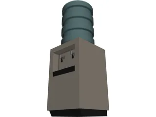 Drinking Fountain 3D Model preview