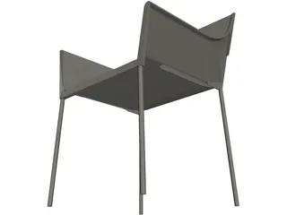 Chair Starck 3D Model preview