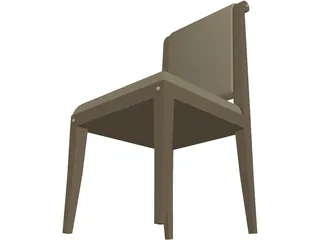 Chair Classic 3D Model preview