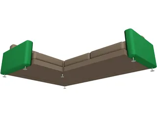 Couch 3D Model preview