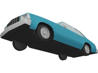 Chevrolet Malibu (1978) 3D Model preview