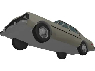 Plymouth Aspen (1981) 3D Model preview