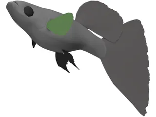 Guppy 3D Model preview