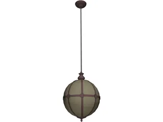 Pendant Private Princeton 3D Model preview