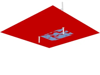 High Jump 3D Model preview