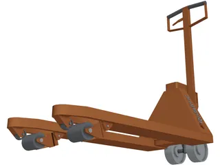 Pump Track 3D Model preview