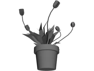Dandelion 3D Model preview