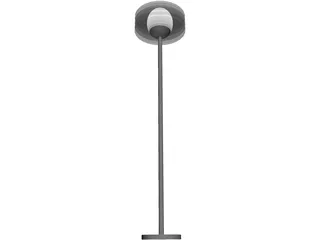 Lamp Floor 3D Model preview
