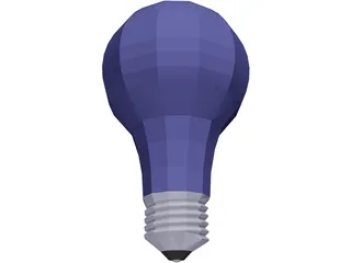 Light Bulb 3D Model preview