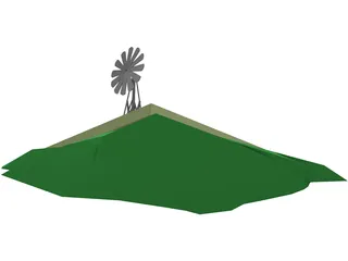 Windmill 3D Model preview