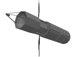 Satellite Zenith 3D Model preview