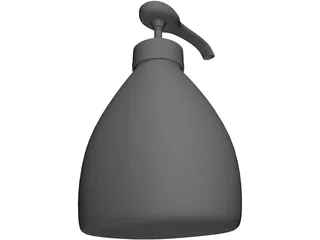Liquid Soap Dispenser 3D Model preview