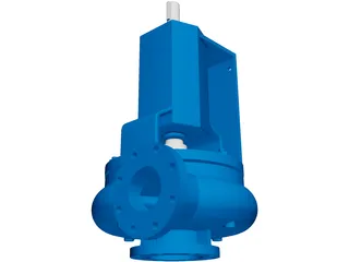 Centrifugal Pump Halco 2500 Supreme 3D Model preview