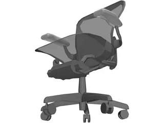 Aeron Chair 3D Model preview