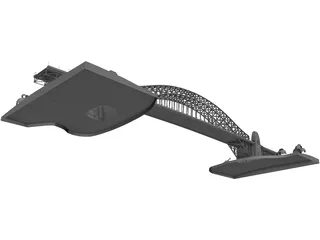 Iron Bridge 3D Model preview