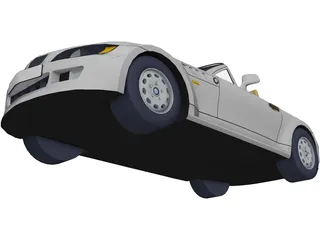 BMW Z3 3D Model preview