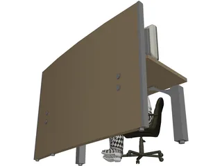 Console 3D Model preview