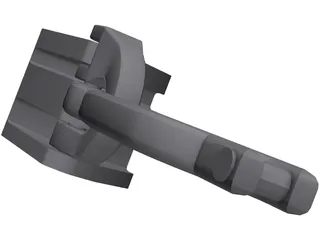 Chain Hook 3D Model preview