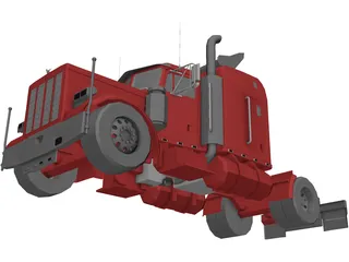Peterbilt 379 3D Model preview