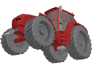 Steyr 9145 3D Model preview
