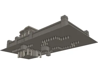 Second Temple 3D Model preview
