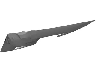 B-2 Stealth Bomber 3D Model preview