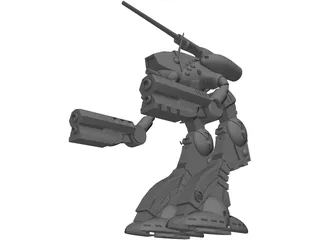 Battletech Marauder 3D Model preview
