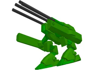 MAC II Monster 3D Model preview