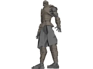 Ninja 3D Model preview