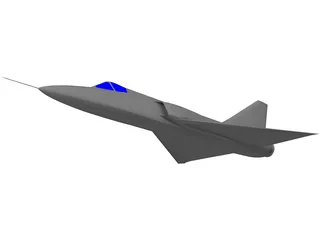 F-102 3D Model preview