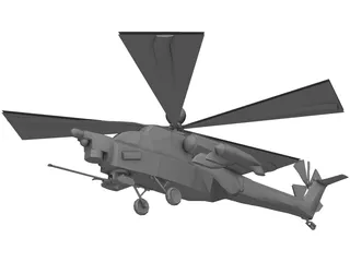 Mil Mi-28 Havoc 3D Model preview