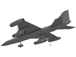 Myasishchev M-50 Bounder 3D Model preview