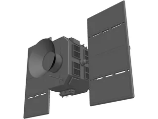 Navstar Satellite 3D Model preview